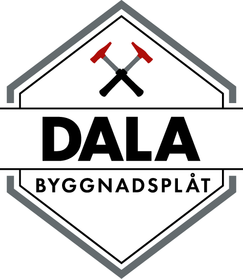 Dala byggnadsplåt logotype